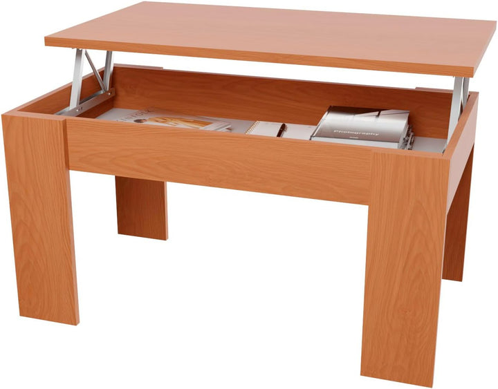 Dreaming Online 0 Höhenverstellbarer Couchtisch, Wohnzimmer-oder Esszimmertisch, Masse: 90 cm (Breit
