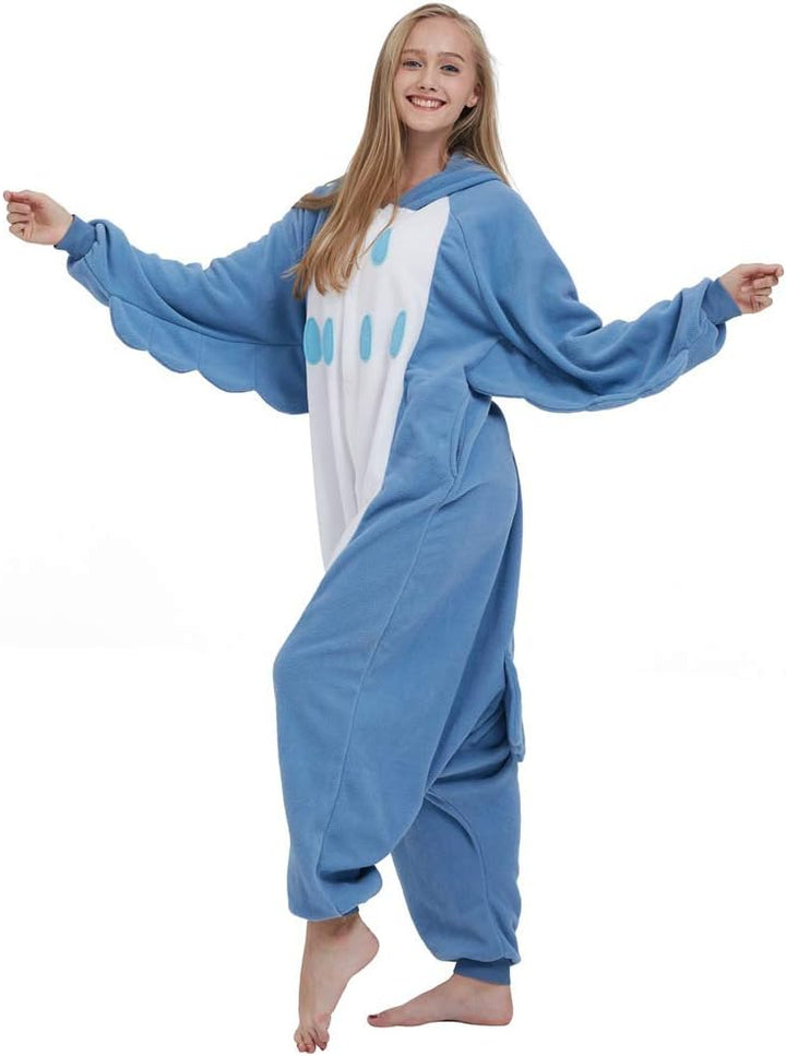 SAMGU Adult Pyjama Cosplay Tier Onesie Body Nachtwäsche Kleid Overall Animal Sleepwear Erwachsene Bl