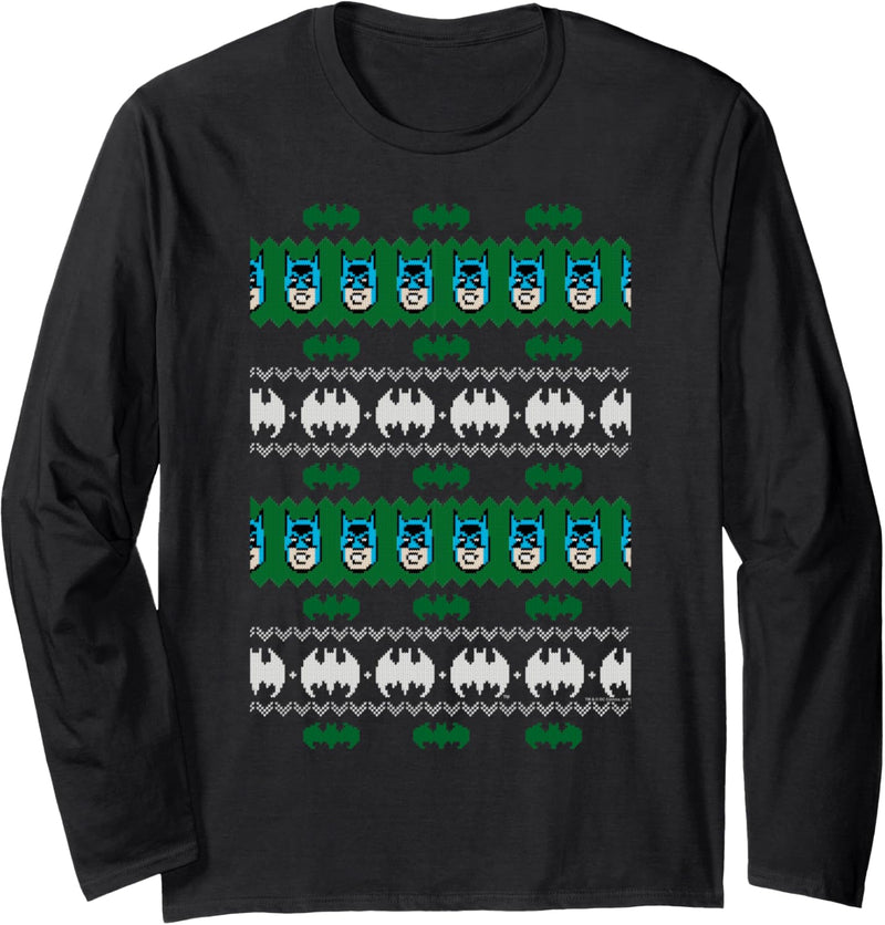 Batman Christmas Sweater Weihnachten Langarmshirt