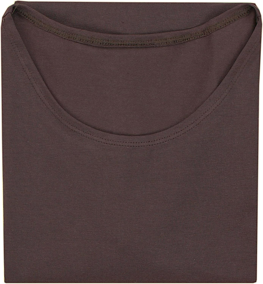 Damen Shirt 3/4 Arm mit Rundhals S Hellbraun, S Hellbraun