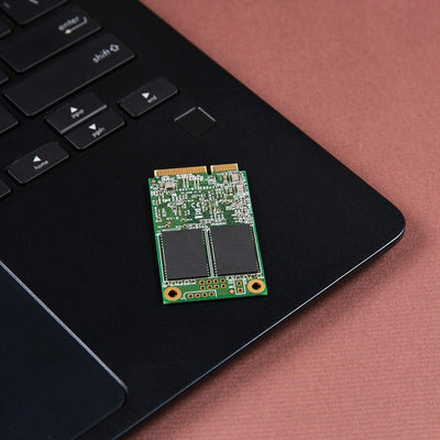 Transcend Highspeed 64GB interne mSATA SSD SATA III (6Gb/s), zum Aufrüsten von Ultrabooks, Tablets o