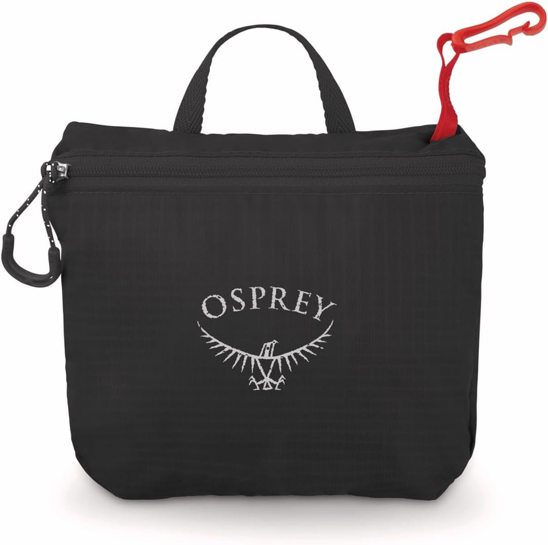 Osprey Hivis Pendler-Regenhülle Schwarz S, Schwarz S