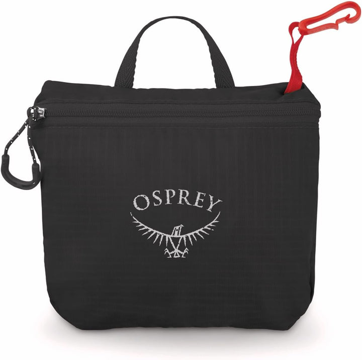 Osprey Hivis Pendler-Regenhülle Schwarz S, Schwarz S