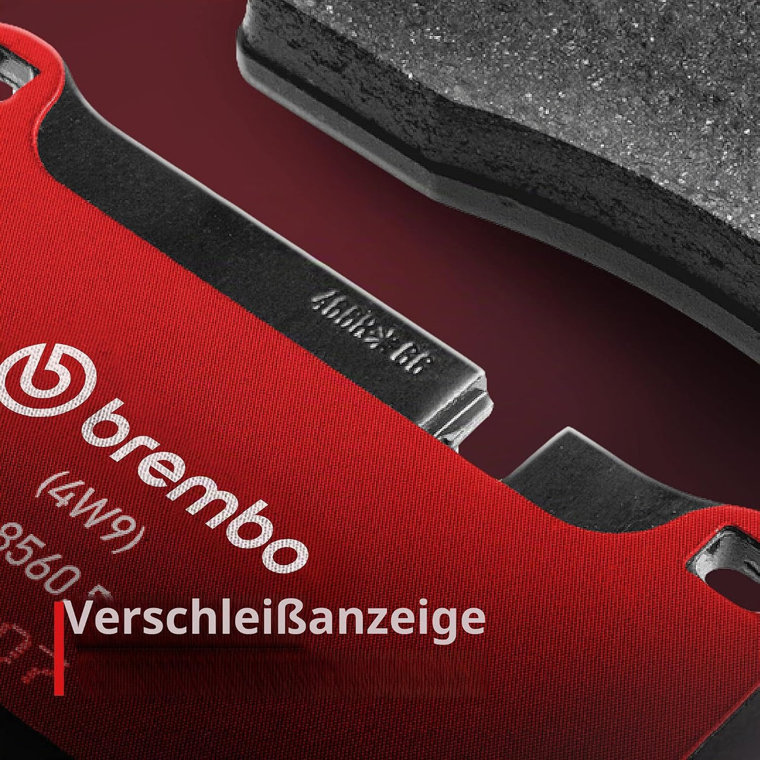 Brembo P06071 Hintere Bremsbeläge, Anzahl 4