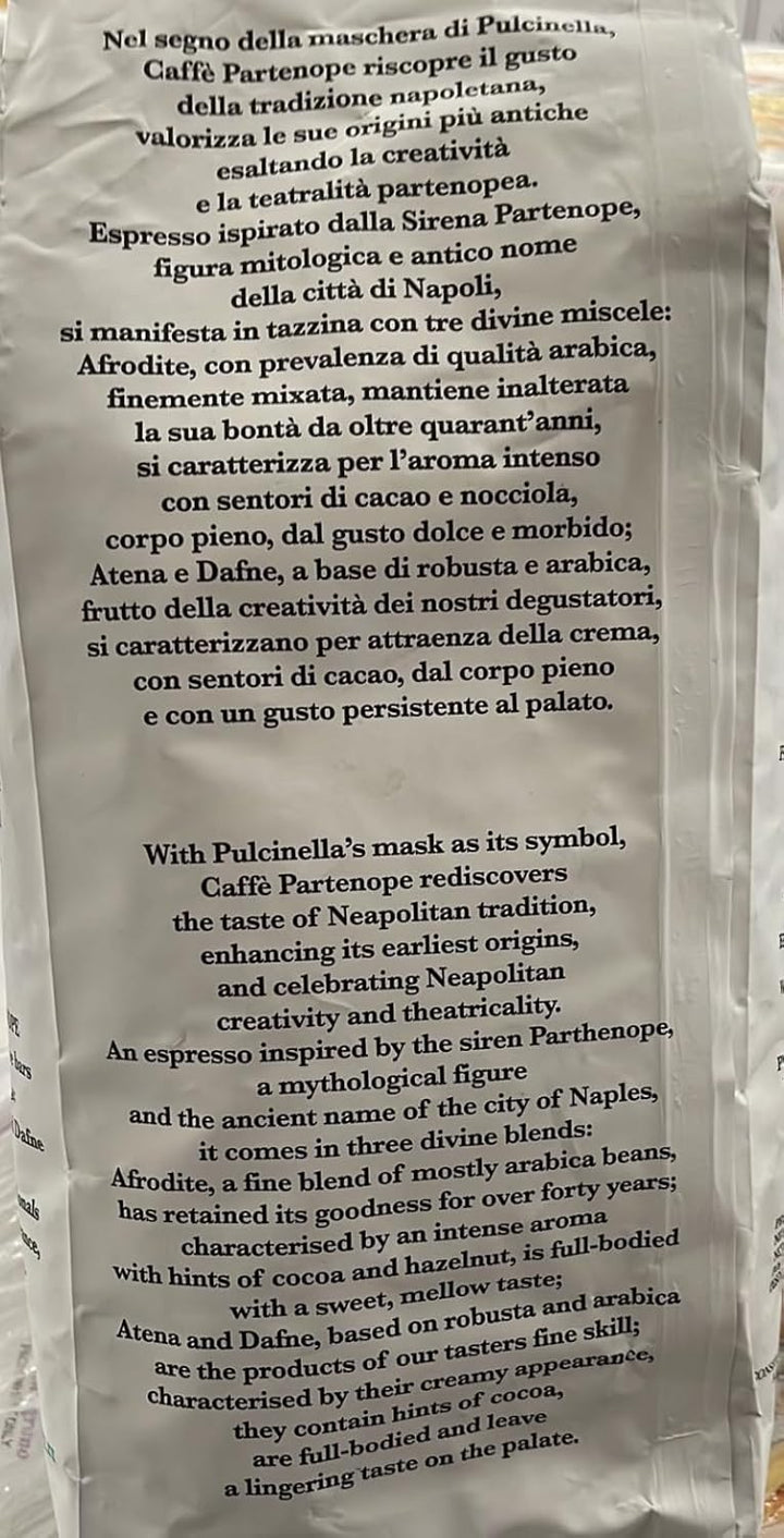 Caffè Partenope Atena Grains in Kg. 1