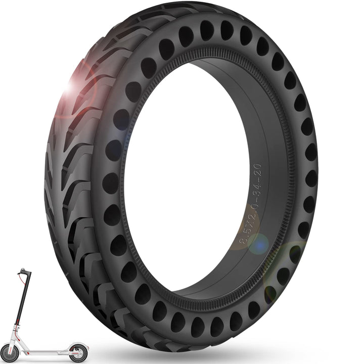 BANGTING 8,5 Zoll E Scooter Solid Reifen, 8 1/2 x2 Vollgummireifen, 50/75-6.1 Ersatzreifen für Xiaom