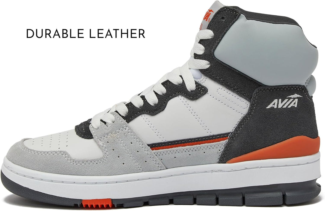 Avia 830 Basketballschuhe für Herren, Retro, High-Top-Sneaker, für drinnen oder draussen, Strasse od