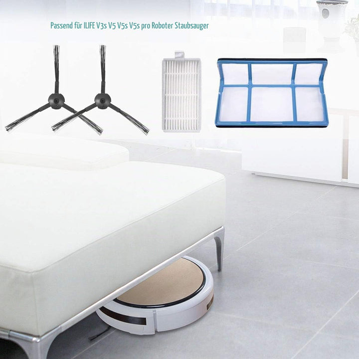 KEEPOW Ersatzteile Zubehör Kompatibel mit ILIFE V3 V3s V5 V5s V5s pro Saugroboter, Packung mit 1 Pri