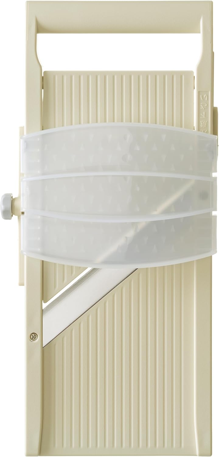 HENDI Japanische Mandoline, Shōgun, mit eingebaute Klinge, Fingerschutz, zum Schneiden hauchdünner S