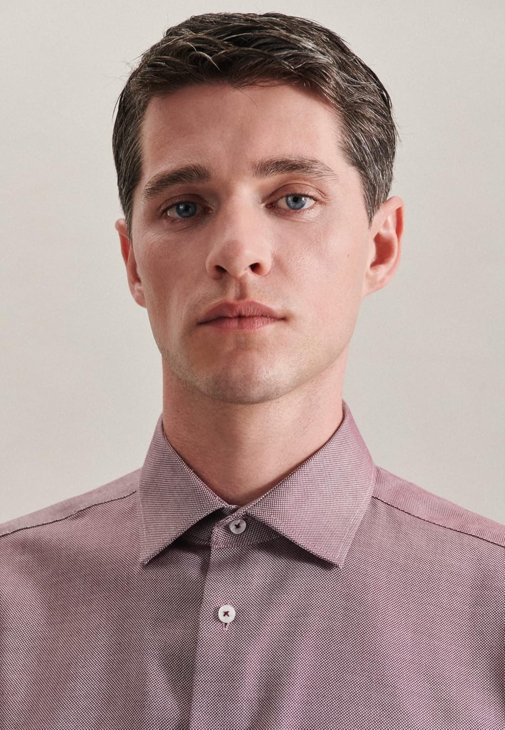 Seidensticker Herren Hemd 42 Beere, 42 Beere