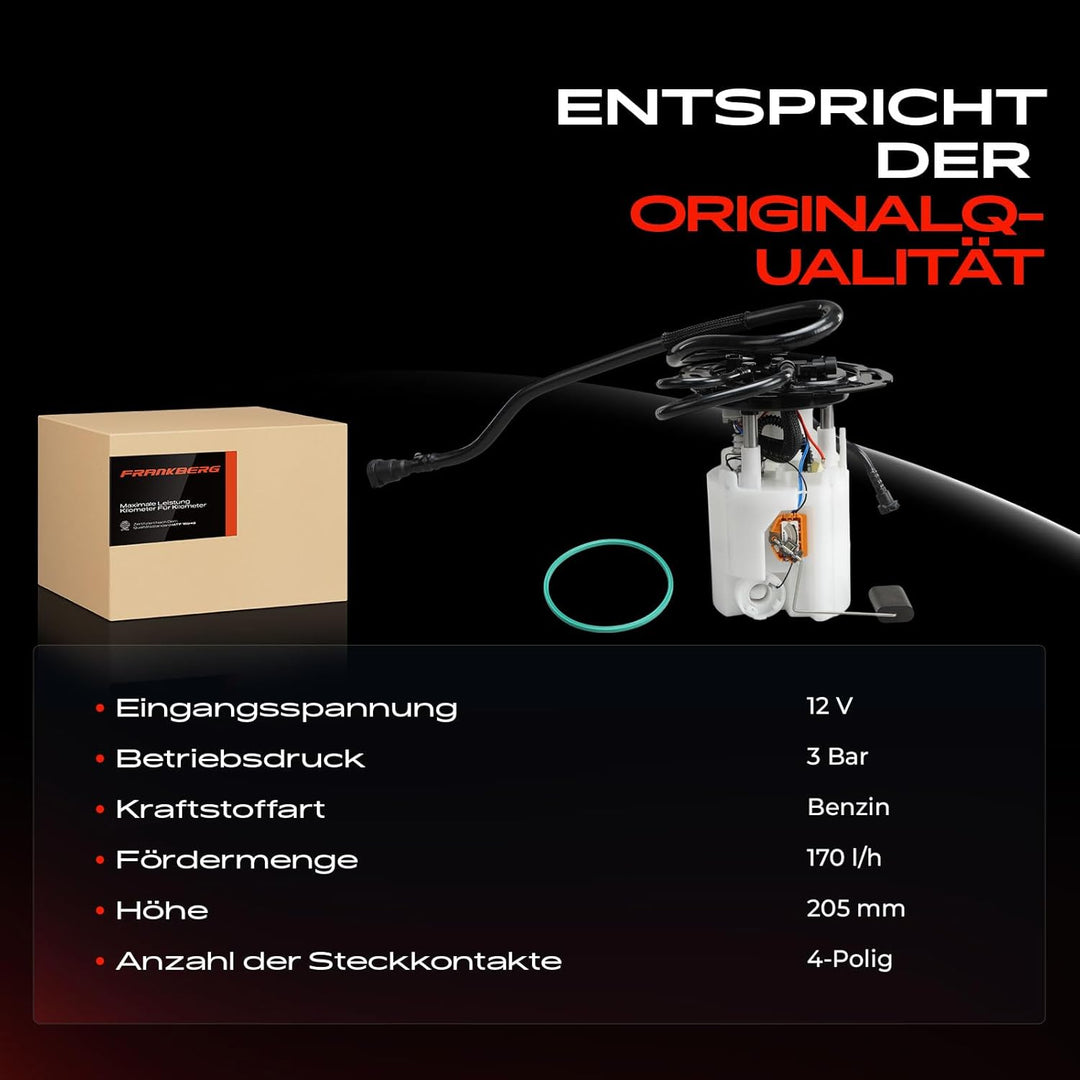 Kraftstoffpumpe Benzinpumpe für 9-5 YS3E 2.3L 2006-2009 12757165
