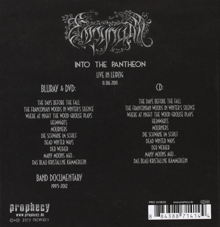 Into the Pantheon inkl. und Fotokarten), Audio-CD