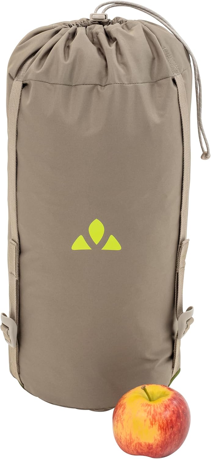 VAUDE Mumienschlafsack mit Kunstfaserfüllung, Ultraleicht, kleines Packmass 18x15 cm, 730 g - für Hü