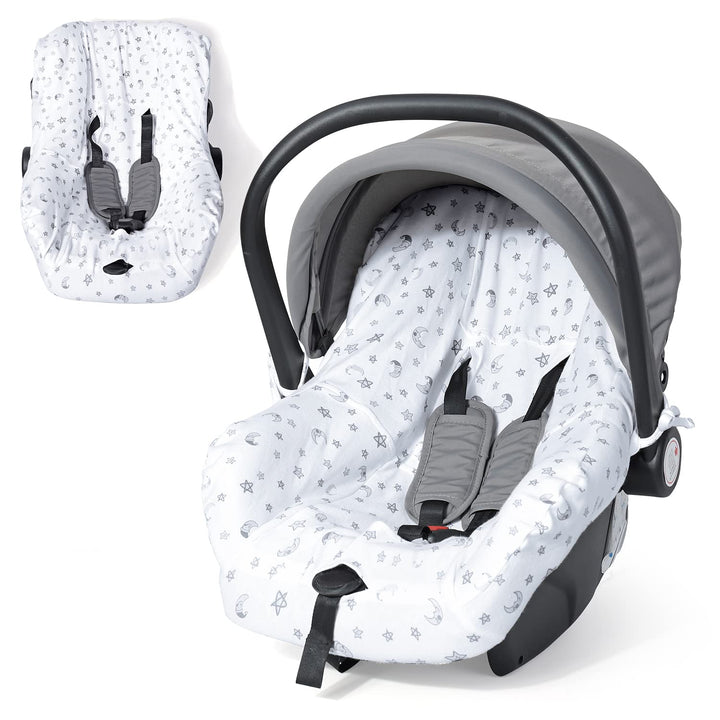 Orzbow Universal Bezug für Babyschale,Schutzbezug aus 100% Baumwolle,Perfekter Passform für Babyscha