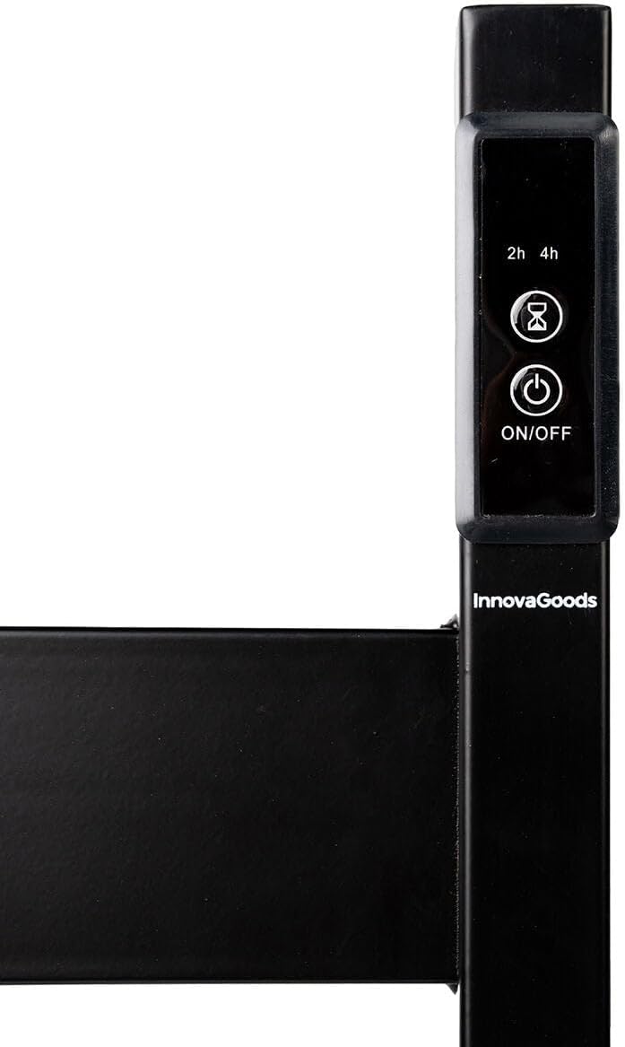 Elektrischer Handtuchwärmer als Standgerät oder zur Wandmontage Towarck InnovaGoods 5 Stangen, Schwa