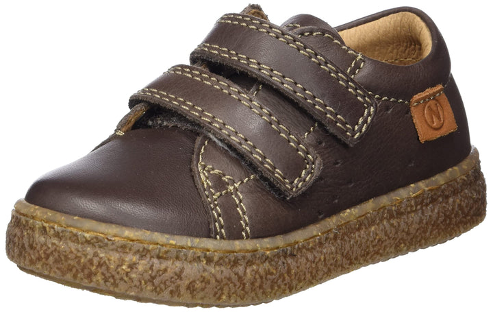 Naturino Carex VL-Sneakers aus Leder 20 EU Ebany Braun, 20 EU Ebany Braun