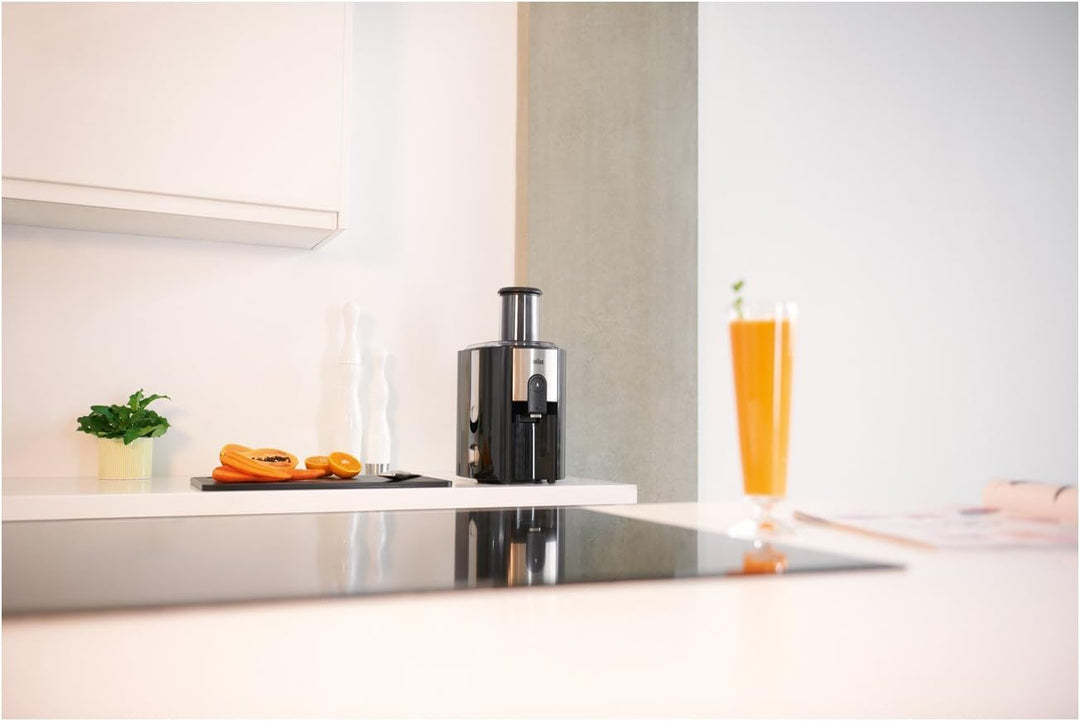 Braun Household Multiquick 5 Entsafter J500 900 Watt Single Schwarz, 900 Watt Single Schwarz