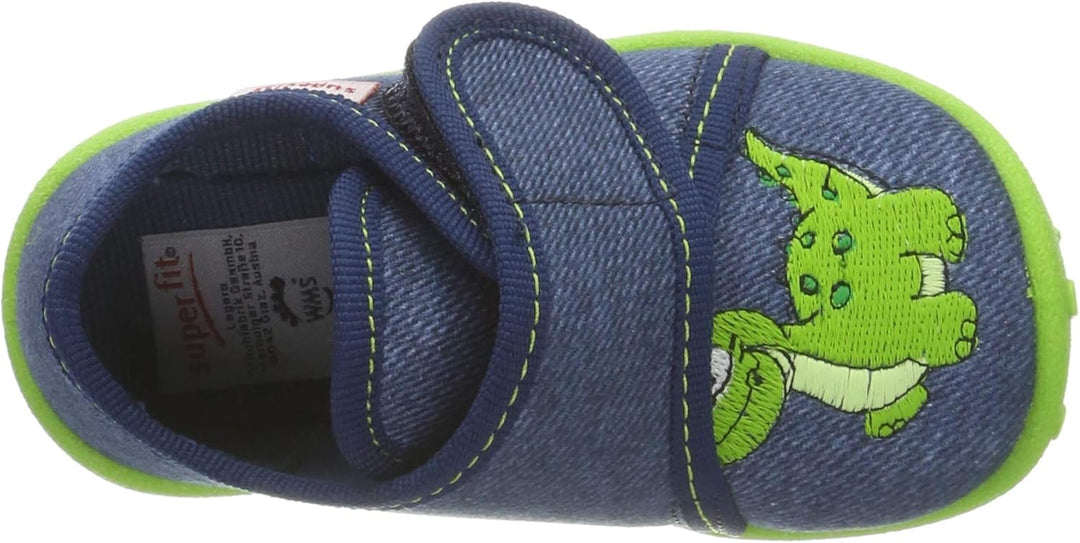 Superfit Jungen Spotty Niedrige Hausschuhe 18 EU Blau 8000 40, 18 EU Blau 8000 40