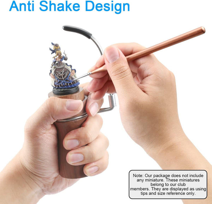 Jucoci Gemälde Griff für Mini-Statuen Gemälde Griff Kompatibel mit Warhammer, DND, Skalierungsmodell