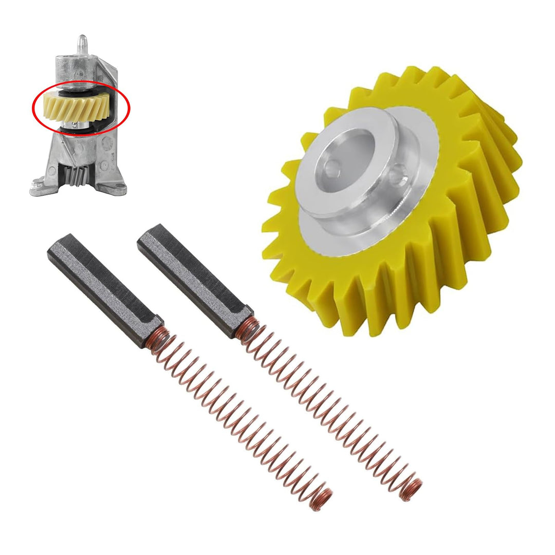 W10112253 Gelb Zahnräder Ersatz Kompatibel mit Kitchenaid Mixer,Küchenmaschine Getriebe Ersatzteile,