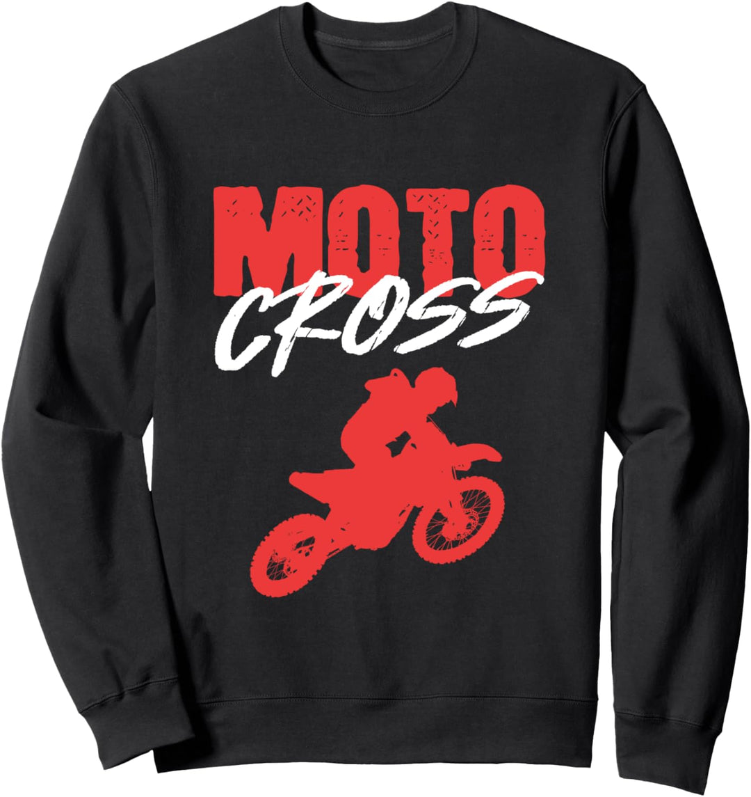 Motocross Crosser Motorrad Sweatshirt