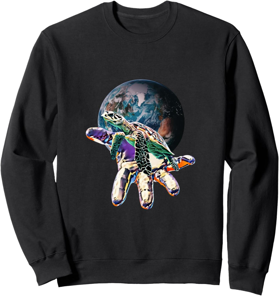 Meeresschildkröte Schildkröte Ozean Meeresschildkröten Sweatshirt
