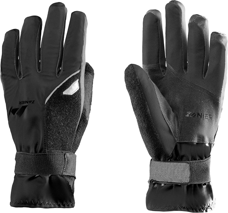 Zanier-Unisex-Handschuhe-LOIPE 10.5 Schwarz, 10.5 Schwarz