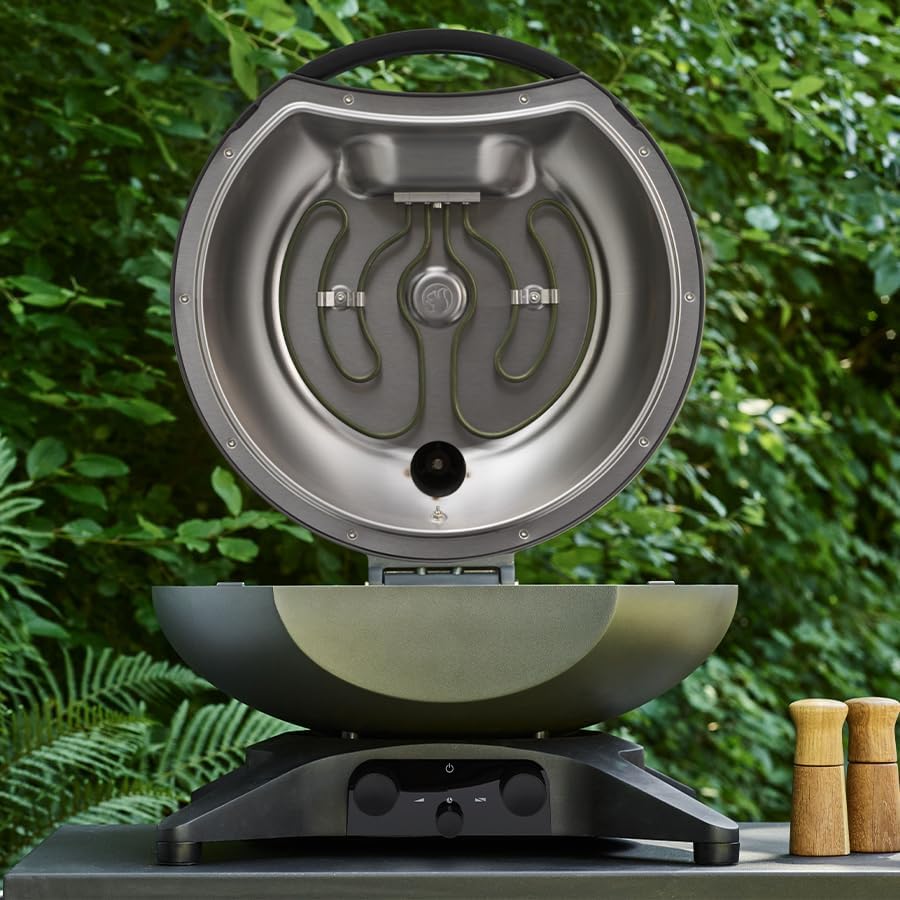 Morsø Forno EL Medio Elektrogrill – Grill elektrisch mit Grillrost aus Gusseisen, skandinavischer Li