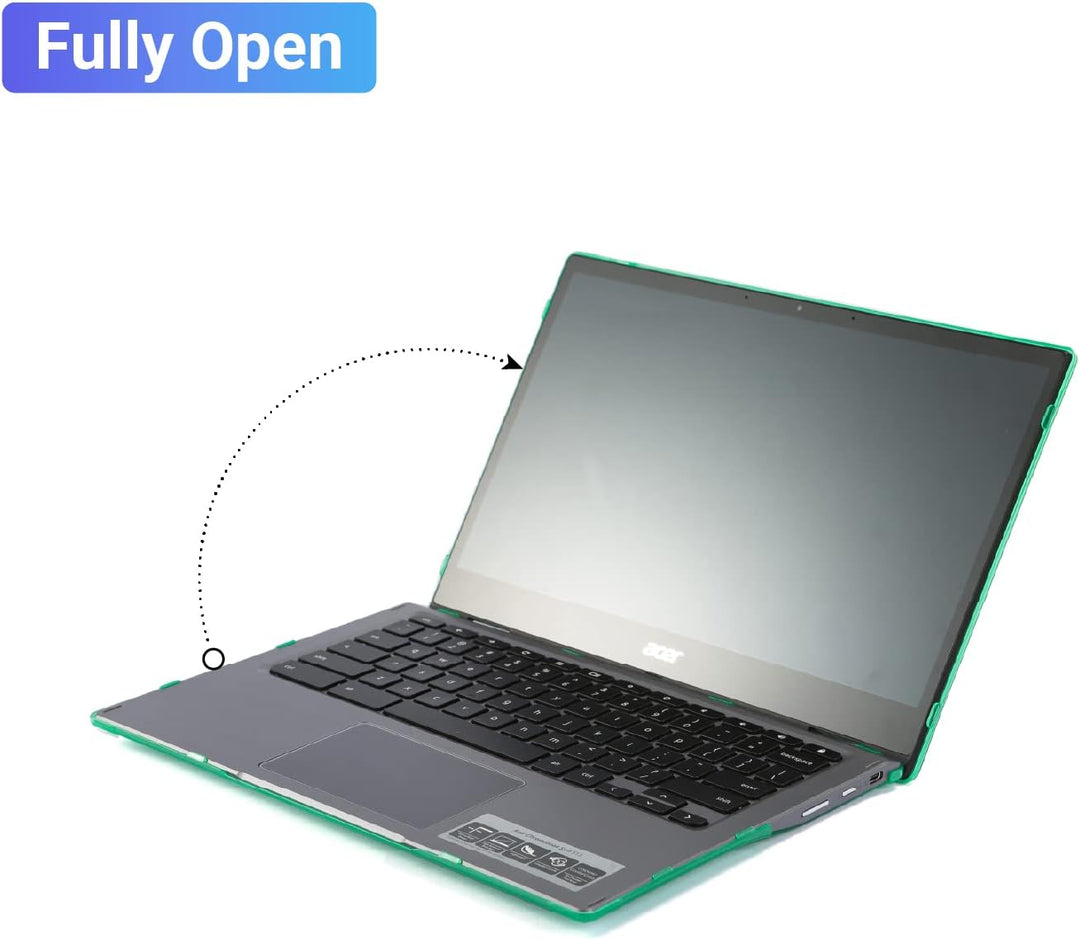 mCover Transparent Hartschalenhülle, nur kompatibel mit Acer Chromebook Enterprise Spin 513 R841T /