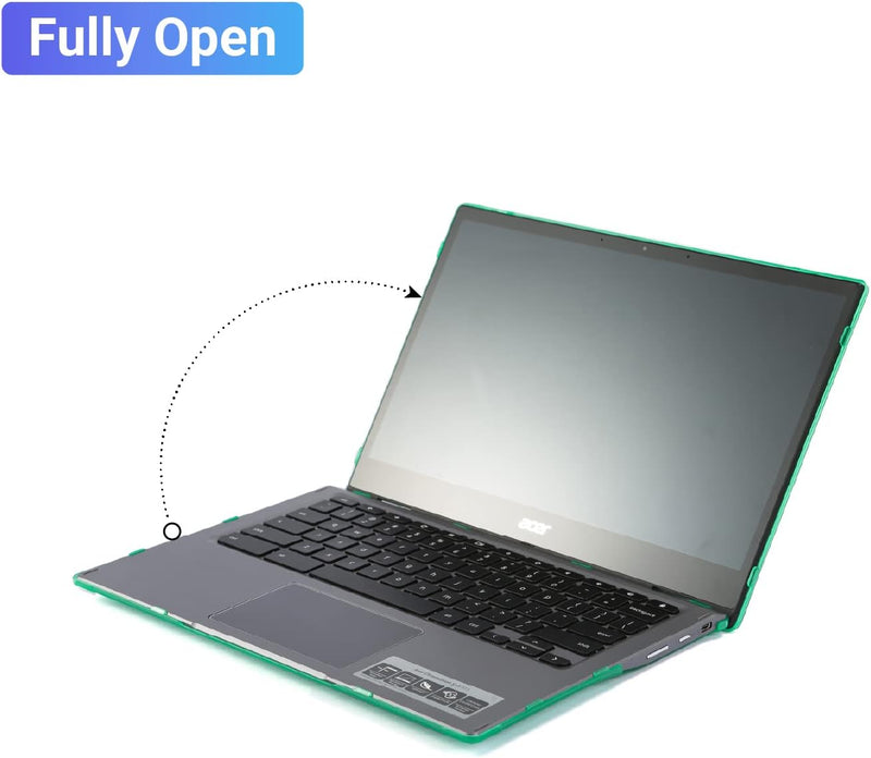 mCover Schwarz Hartschalenhülle, kompatibel mit Acer Chromebook Enterprise Spin 513 R841T / CP513-1H