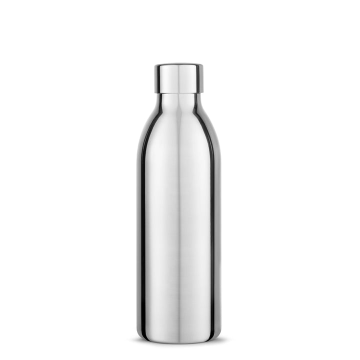 aarke To-Go-Flaschen, Edelstahlflasche, Trinkflasche für stille & sprudelnde Getränke, kompatibel Ca