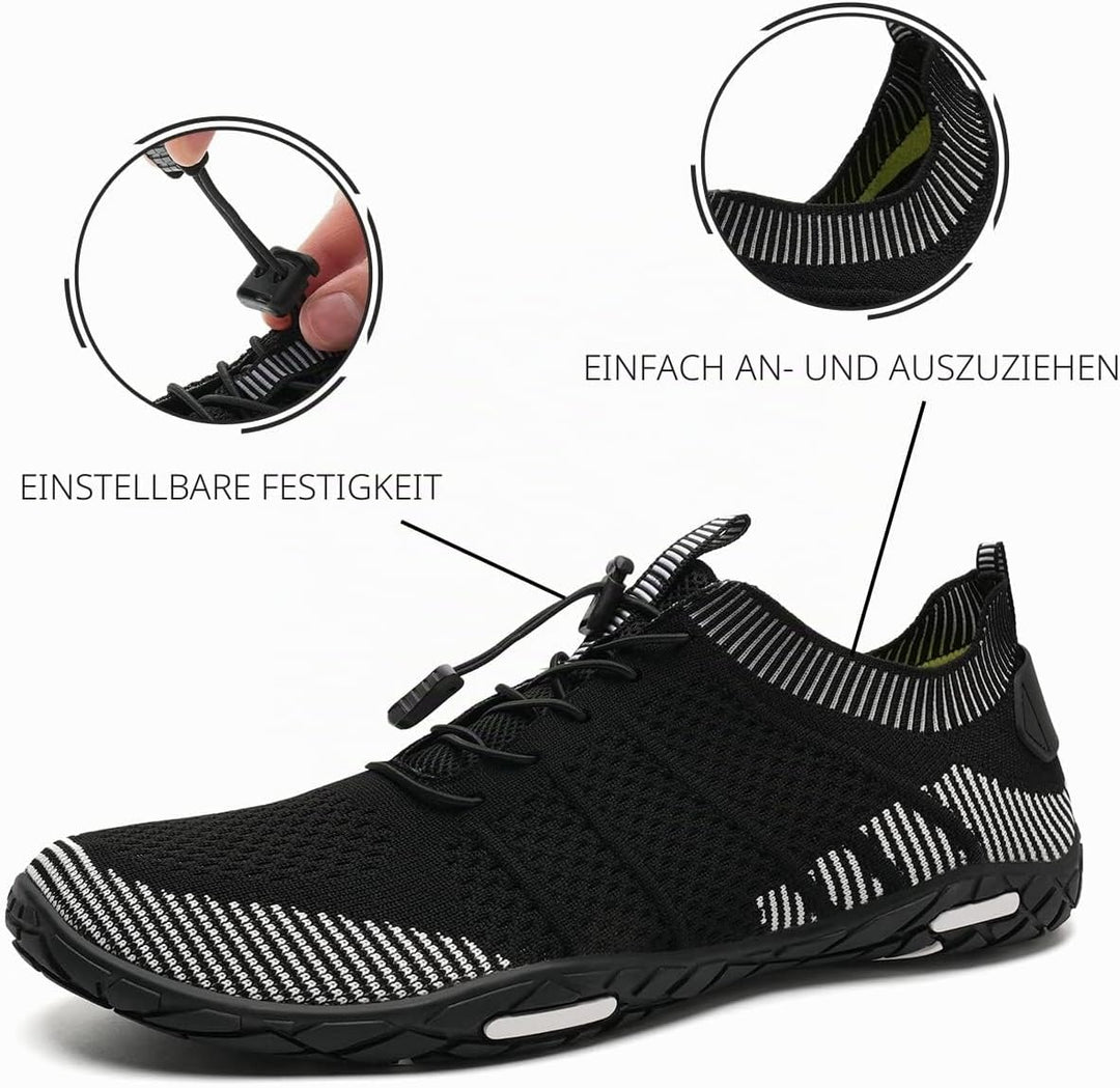 Badeschuhe Herren Damen Barfussschuhe Wasserschuhe Schwimmschuhe Strandschuhe für Surfen,Tauchen,Boo