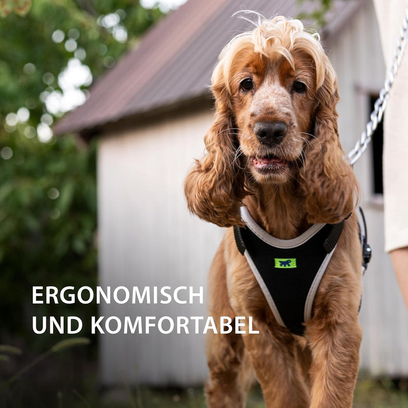 Ferplast Hundegeschirr grosse Hunde Geschirr Hunde mit Polsterung ERGOCOMFORT XL, Halsumfang: 60-70