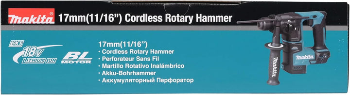 Makita DHR171Z Akku-Bohrhammer SDS-PLUS 18V (ohne Akku, ohne Ladegerät) ohne Ladgerät Single, ohne L