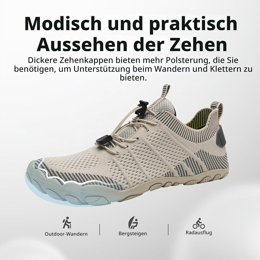 IceUnicorn Barfussschuhe Damen Herren Breite Traillaufschuhe Zehenschuhe Unisex Schwimmschuhe Strand