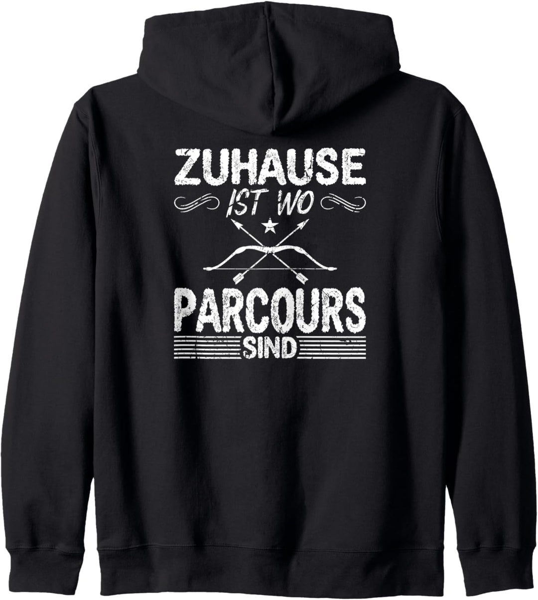 Bogenschiessen Parcours Bogensport Bogenjagd Kapuzenjacke