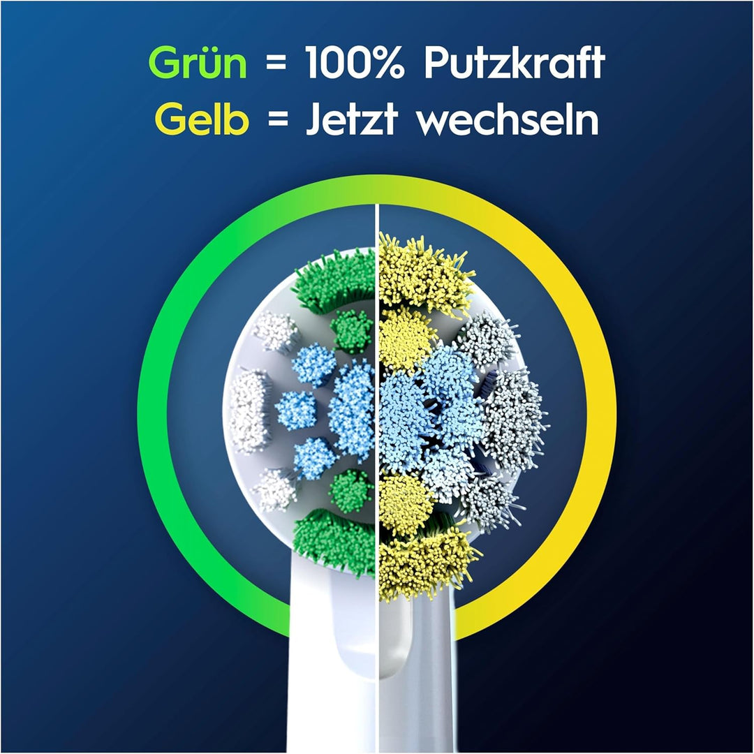 Oral-B Pro Precision Clean Aufsteckbürsten für elektrische Zahnbürste, 8 Stück, Zahnreinigung mit in