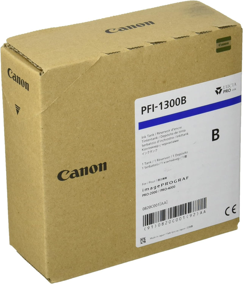 CANON PFI-1300 Tinte blau Standardkapazität 330ml 1er-Pack iPF Pro2000/4000