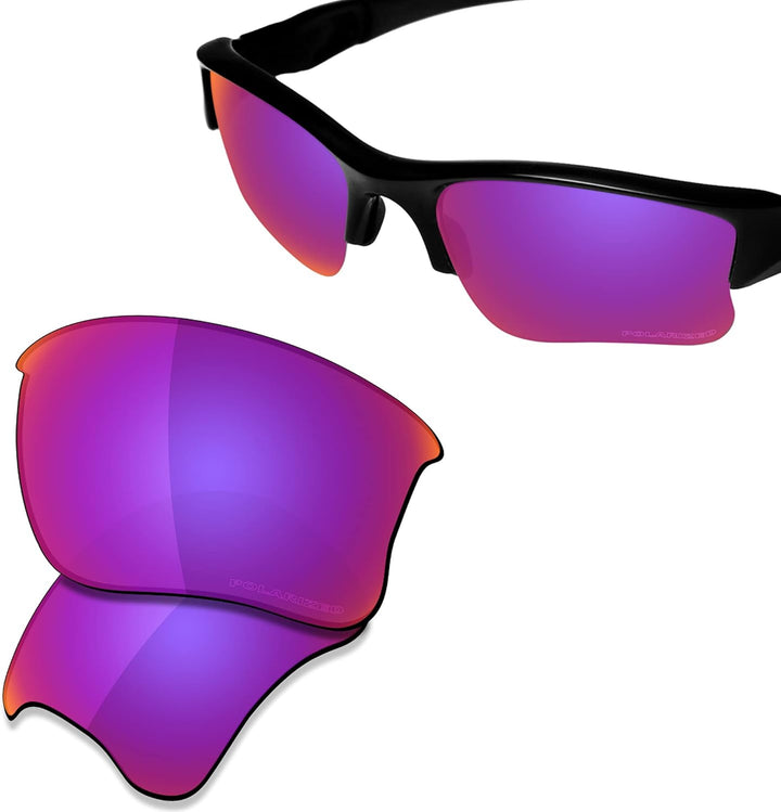 Saucer Premium-Ersatzgläser und Gummi-Kits für Oakley Flak Jacket XLJ OO9009 Sonnenbrillen High Defe