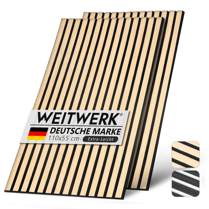 Leichte Paneele für Camper Ausbau, Wohnmobil & Van | Filz Verkleidung 2er-Set | 1,21 m² Gesamtfläche