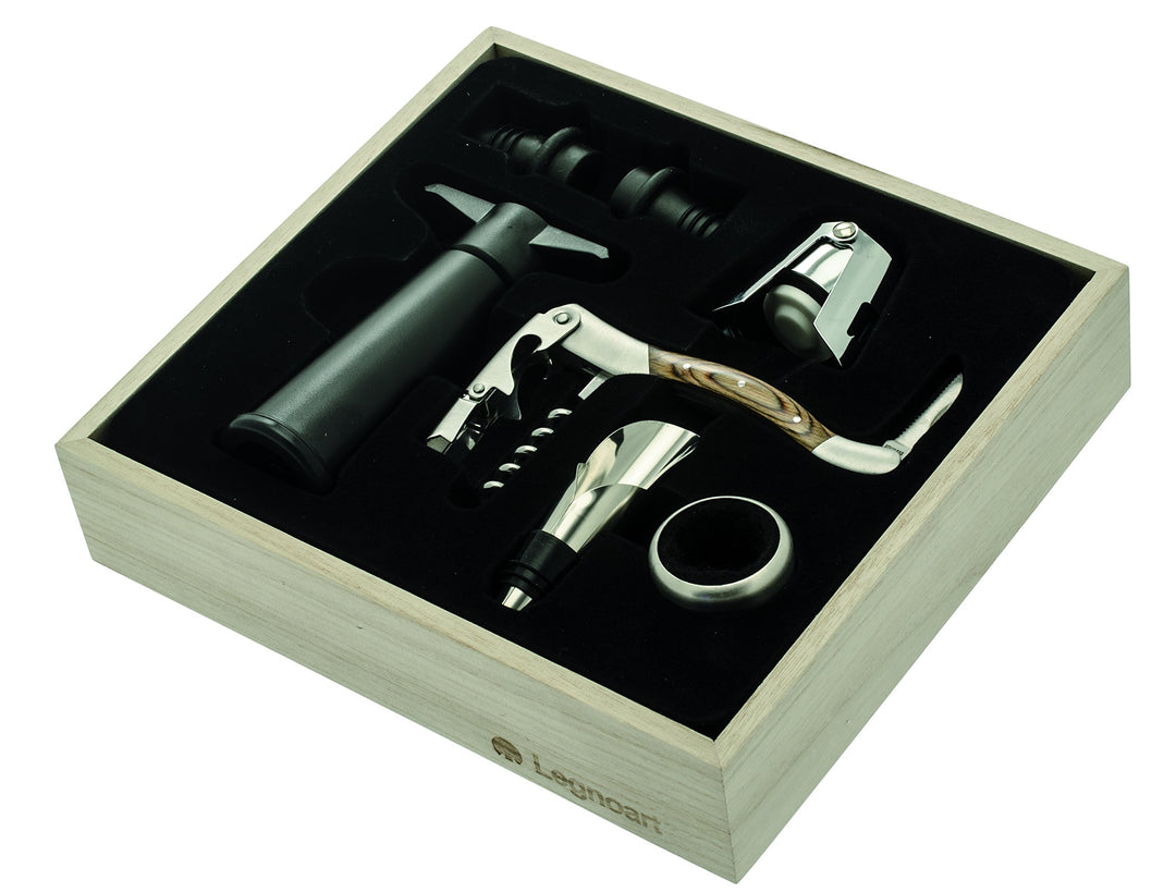 Legnoart Memorabile Wine Connoisseur Grand Set â – Design Enrico Albertini