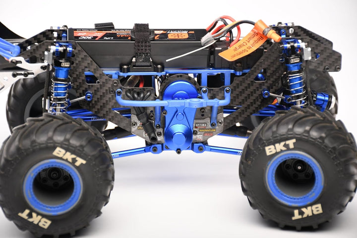GPM Carbon Fiber Chassis Side Panels for LOSI 1/18 Mini LMT 4X4 Brushed Monster Truck RTR LOS01026 U