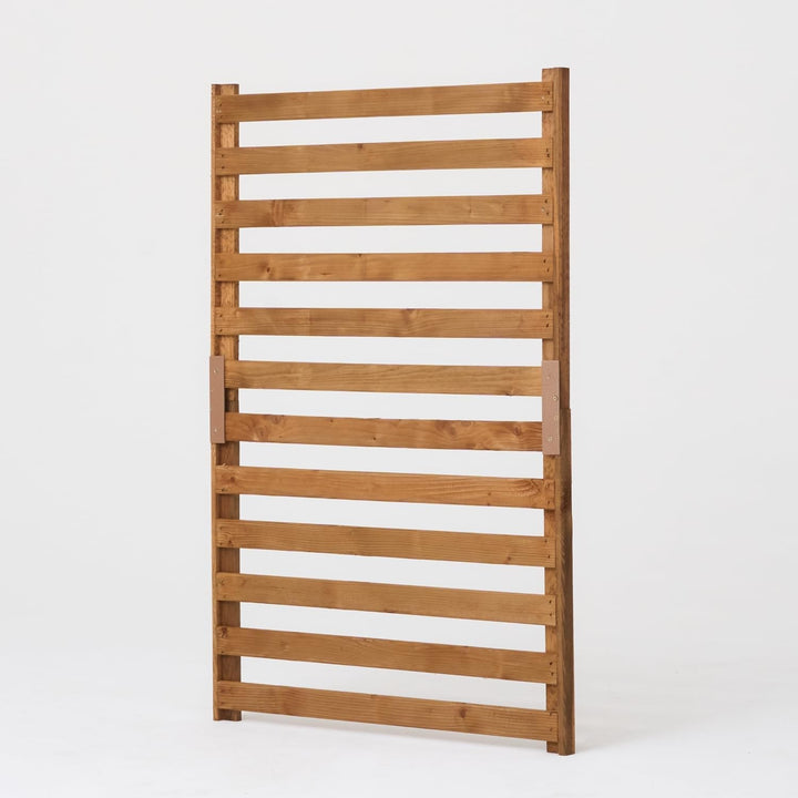 Modulares Rankgitter 50cm hoch – Spalier für Homerzo Pflanzkübel – Erweiterbare Holz Gitterwand für