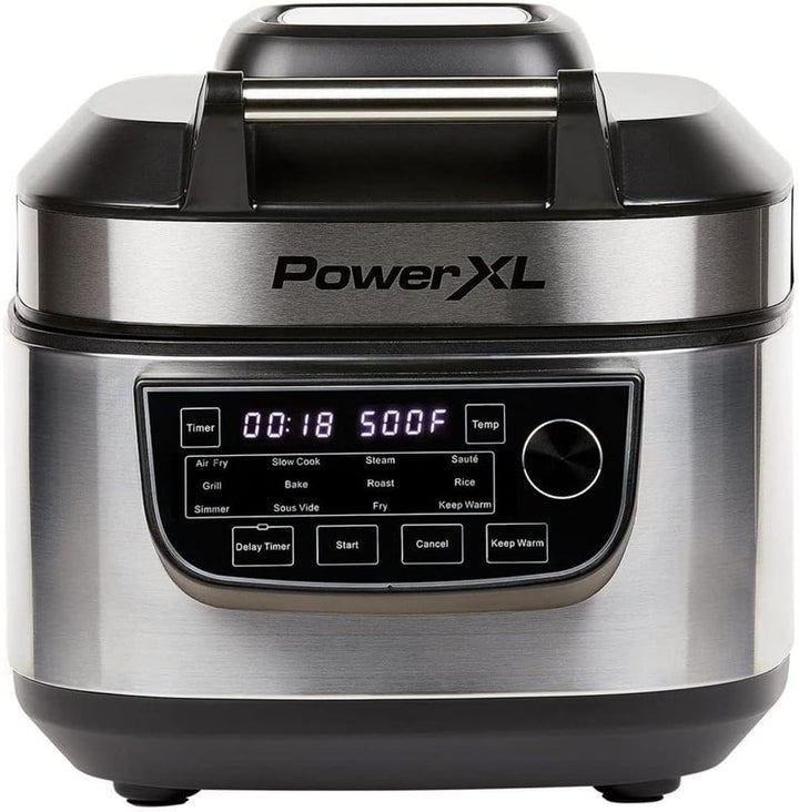 Mediashop PowerXL Multicooker – 12-in-1 Kocher mit Air Fryer Funktion – zum Braten, Kochen, Frittier