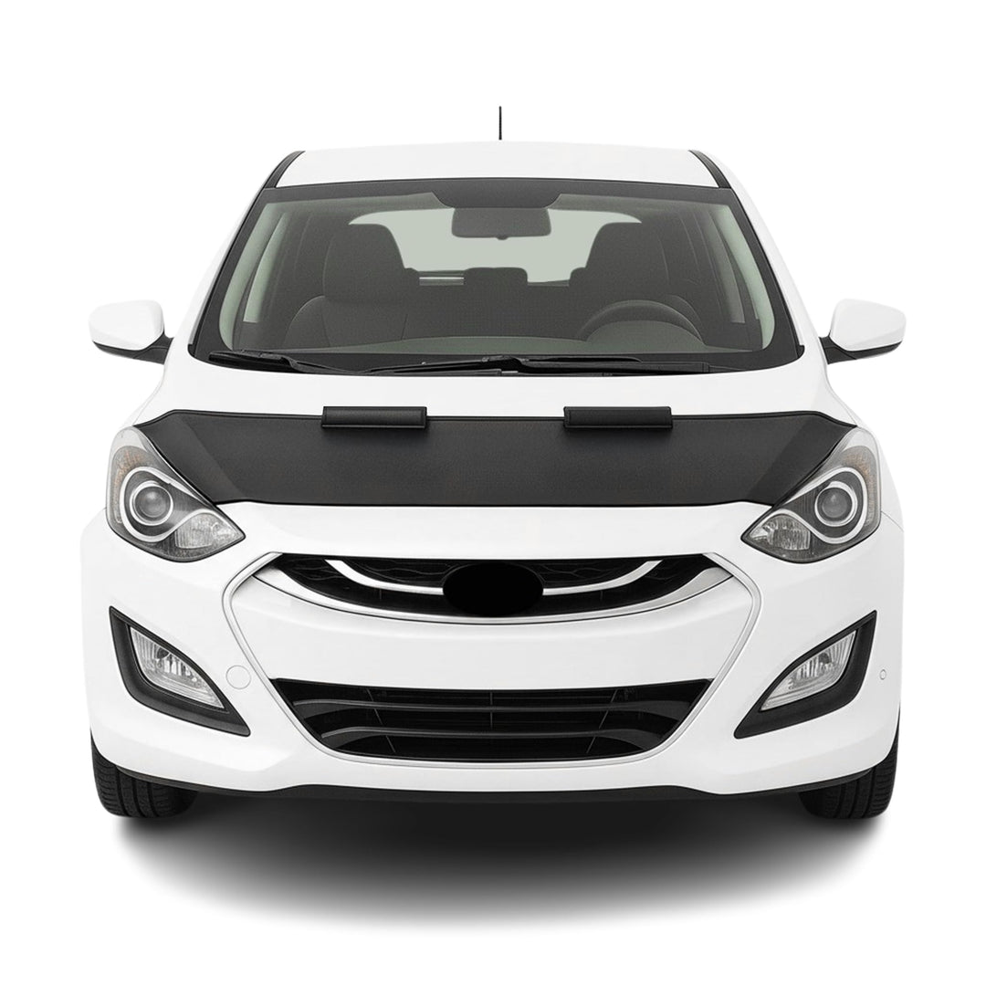 OMAC Haubenbra Bonnet Bra Steinschlagschutzmaske kompatibel mit Hyundai i30 Kombi 2012-2017 1x Halb