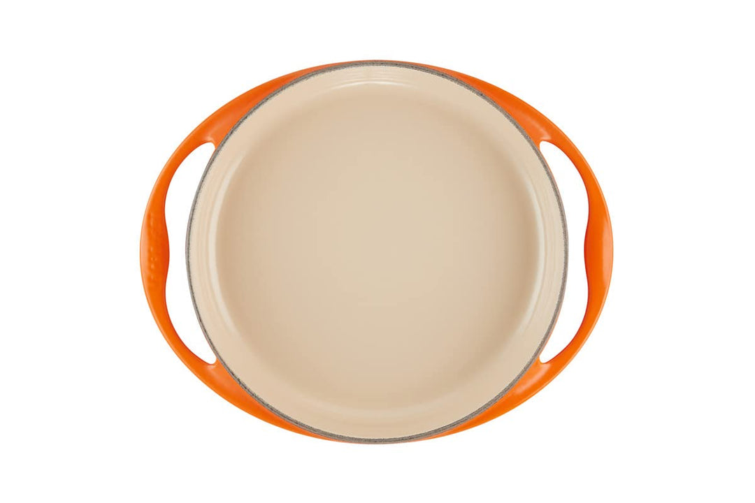 Le Creuset Gusseisen Tatin-Backform, Rund, Ø 28 cm, Für alle Herdarten inkl. Induktion geeignet, 2,6