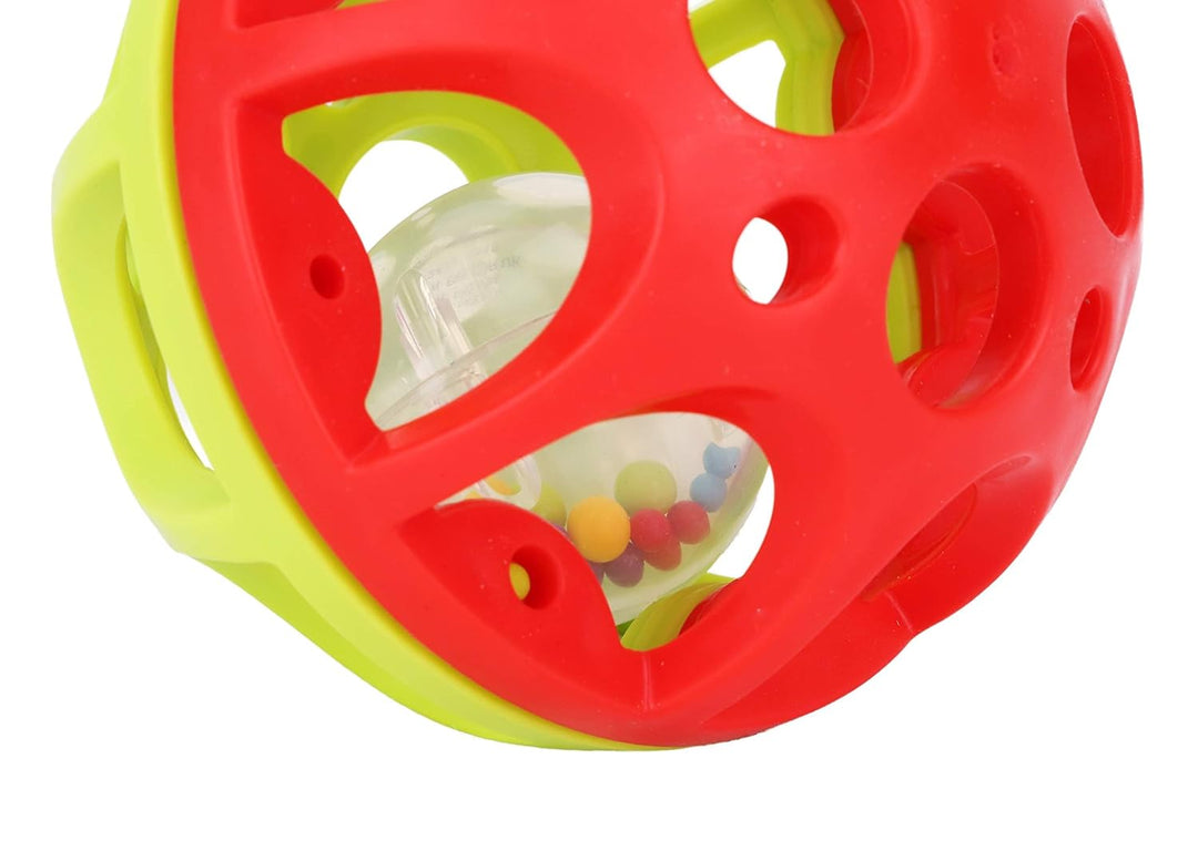 Toyland® 10,5 cm Bendy n Roll Ball - Schütteln, Rasseln & Rollen - Sensorischer Ball - Babyspielzeug