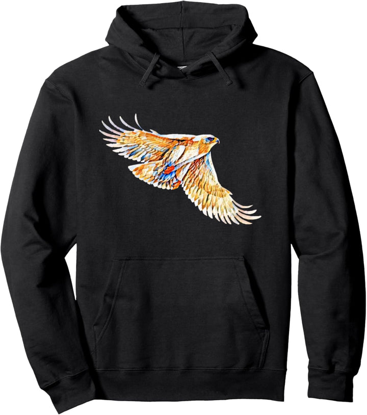 Falke Raubvogel Motiv Vögel Tiere Schnabel Krallen Falken Pullover Hoodie
