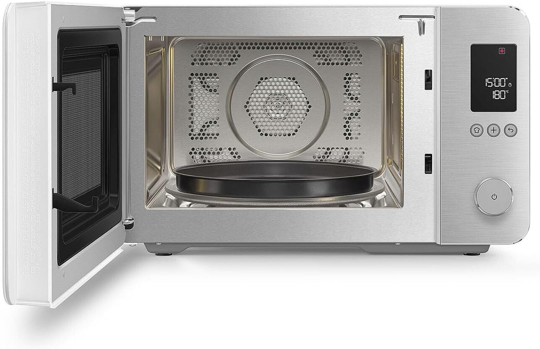 Smeg, Kombi-Mikrowelle, MOC02WHMEU, 9 Funktionen und 3 Kombinationen, 25 automatische Programme, Inv