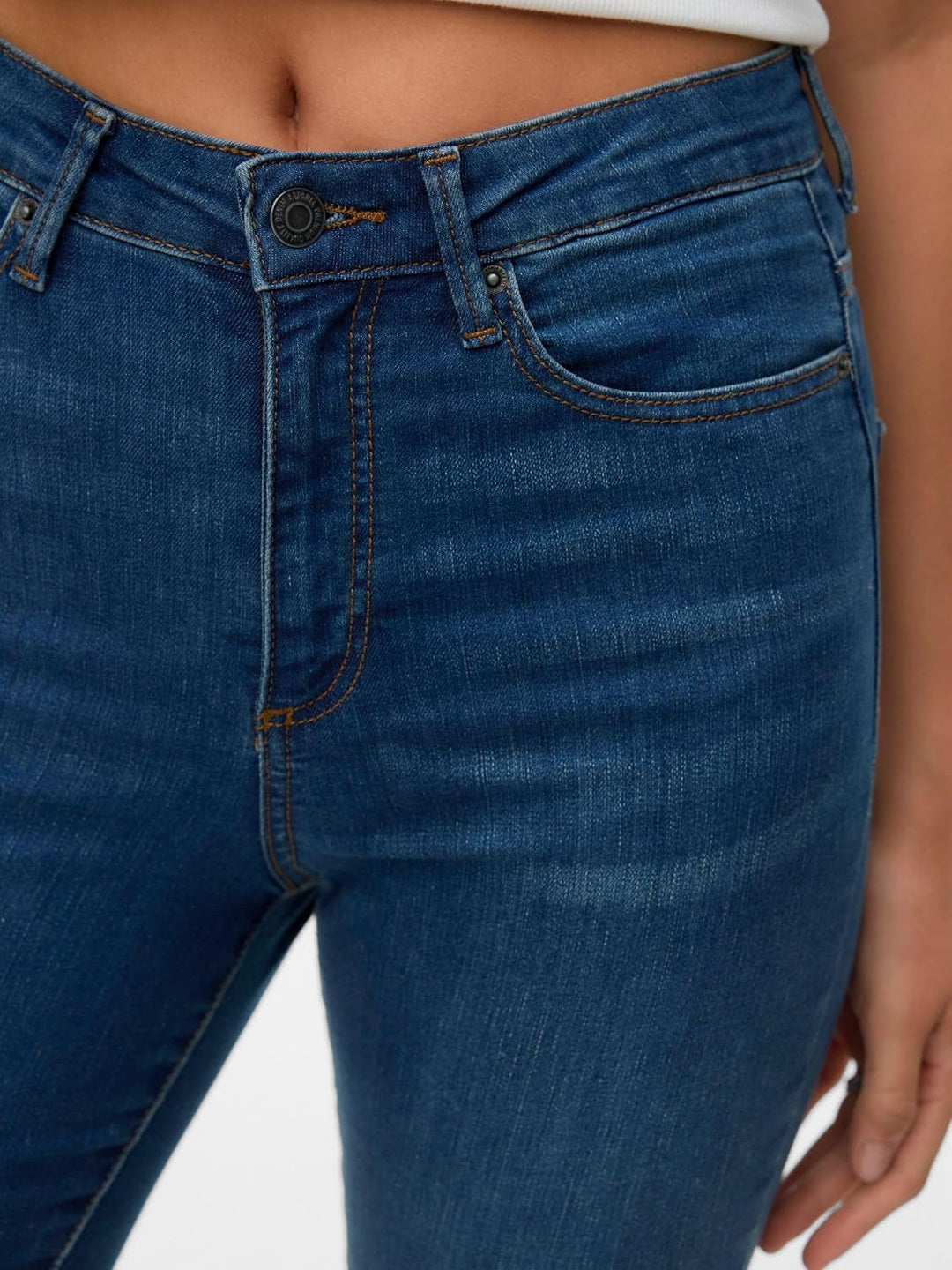 VERO MODA Female Skinny Jeans VMSOPHIA Hohe Taille Skinny Fit Jeans XXS / 32L Medium Blue Denim, XXS